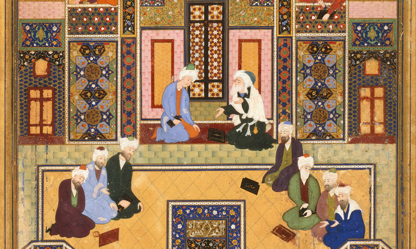 Picture of The Meeting of the Theologians by Abd Allah Musawwir