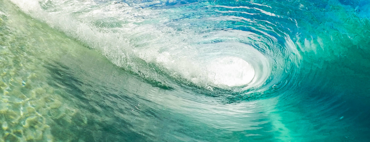 image of an ocean whirlpool