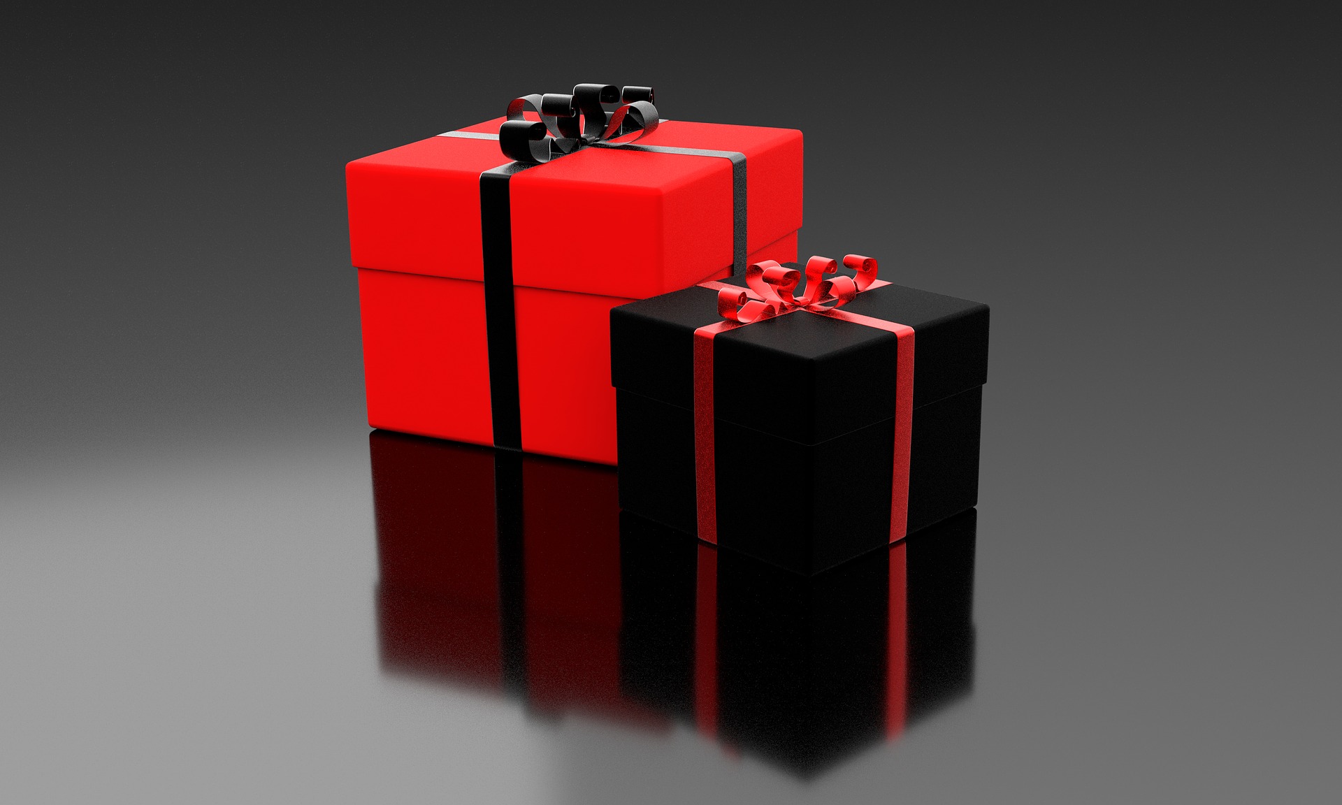 Picture of presents via Pixabay