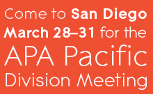 Join us in San Diego March 28–31 for the Pacific Division meeting