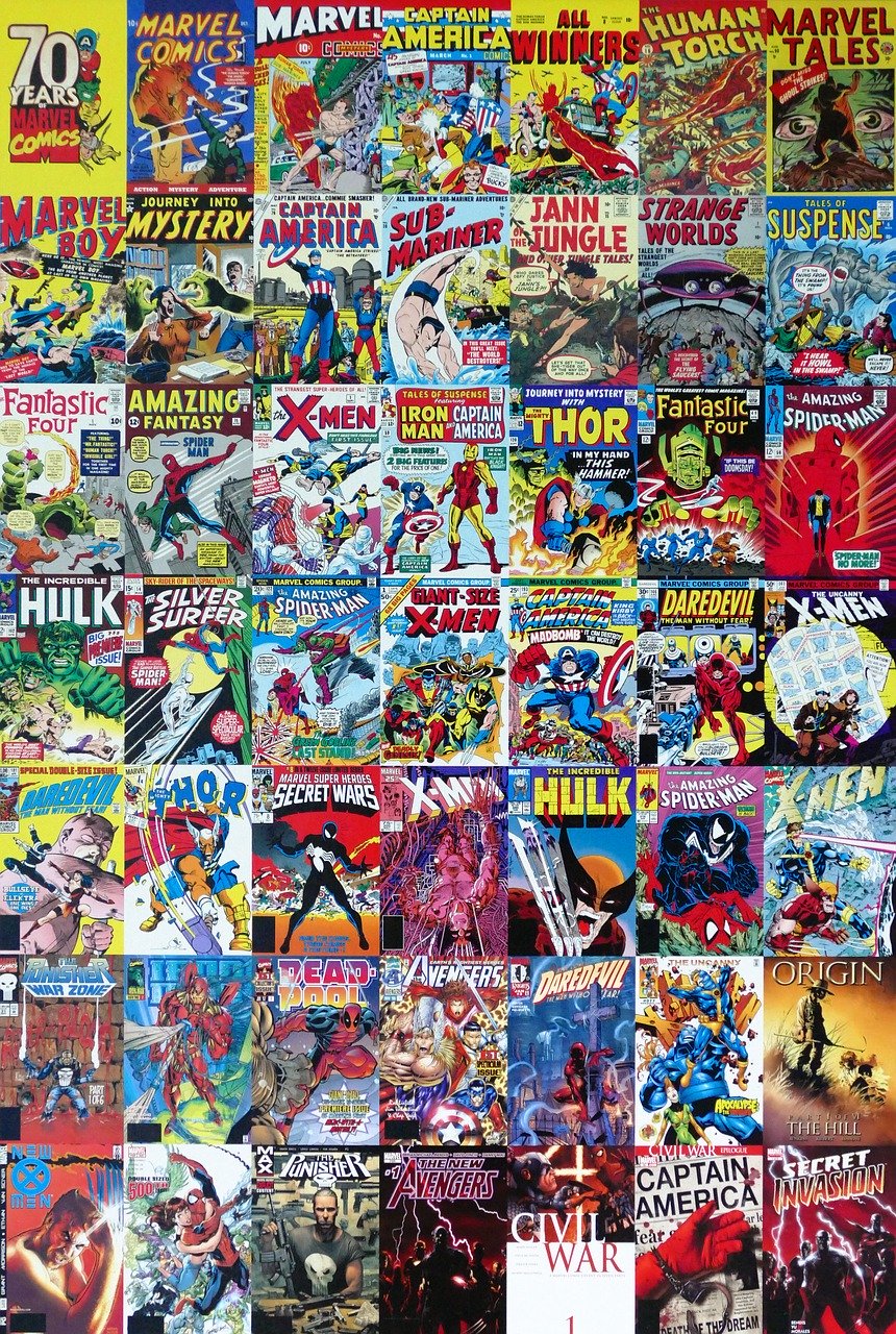 Image of marvel comics