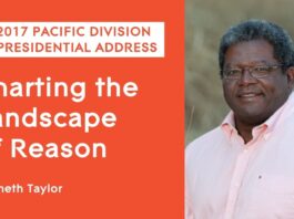 Kenneth Taylor, 2017 APA Pacific Division presidential address, "Charting the Landscape of Reason"